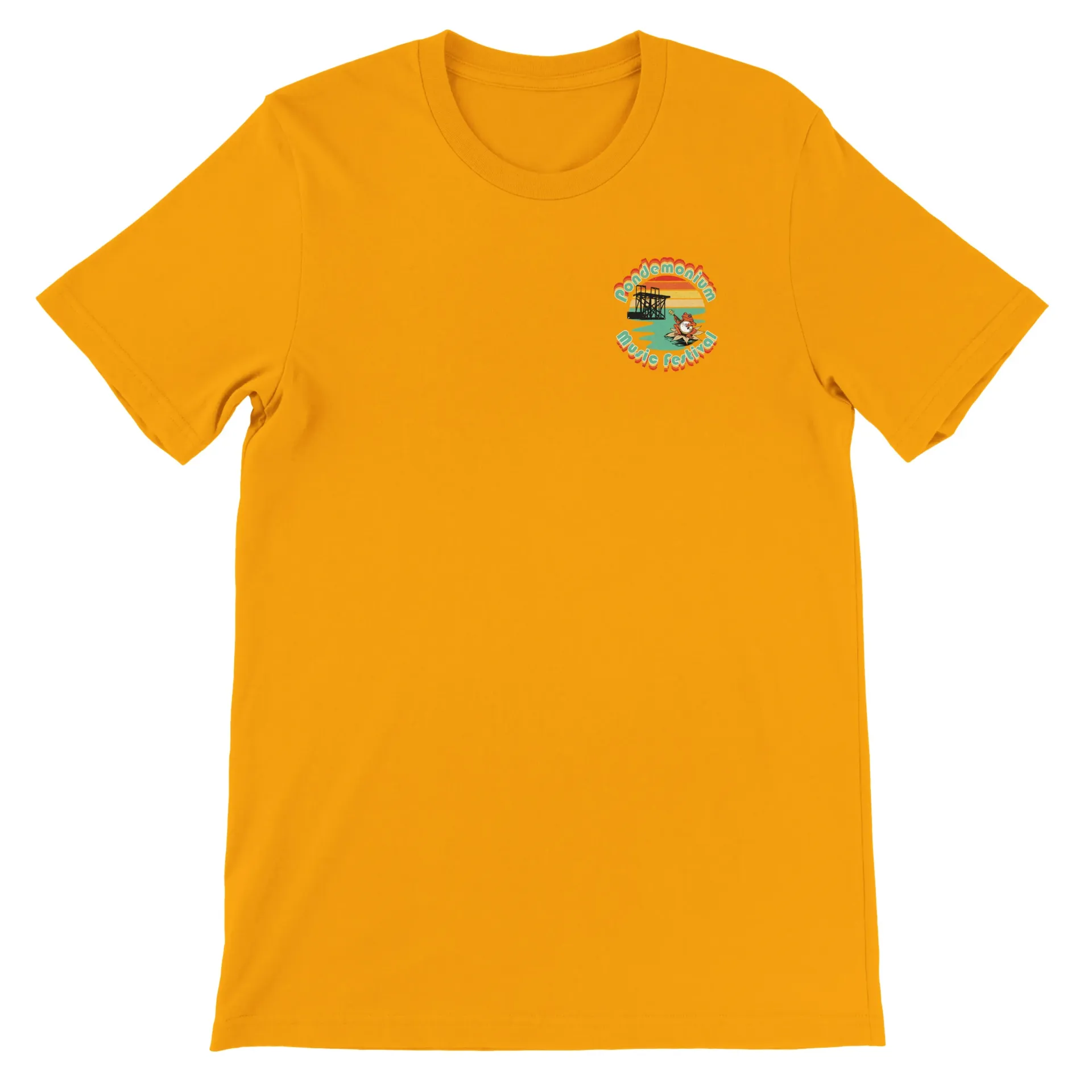 Pondemonium Unisex Crewneck T-shirt - *Chest Logo*